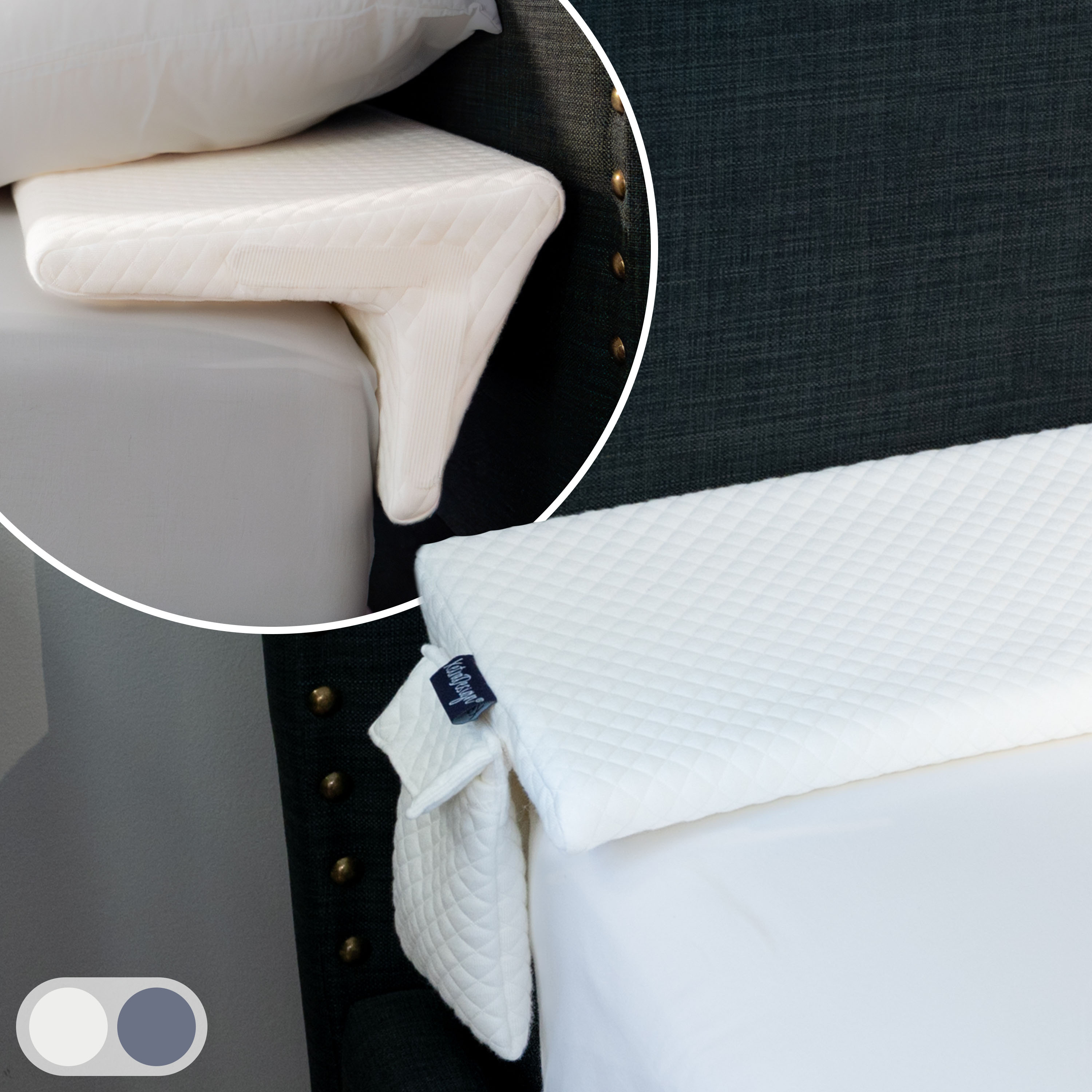 Bed Wedge Pillow - White - Image 5